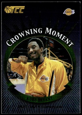 2001-02 Topps TCC #CM5 Kobe Bryant Crowning Moment E1