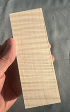 Great curly maple with amazing figure Knife Handle Block, Pen Blanks, USA
