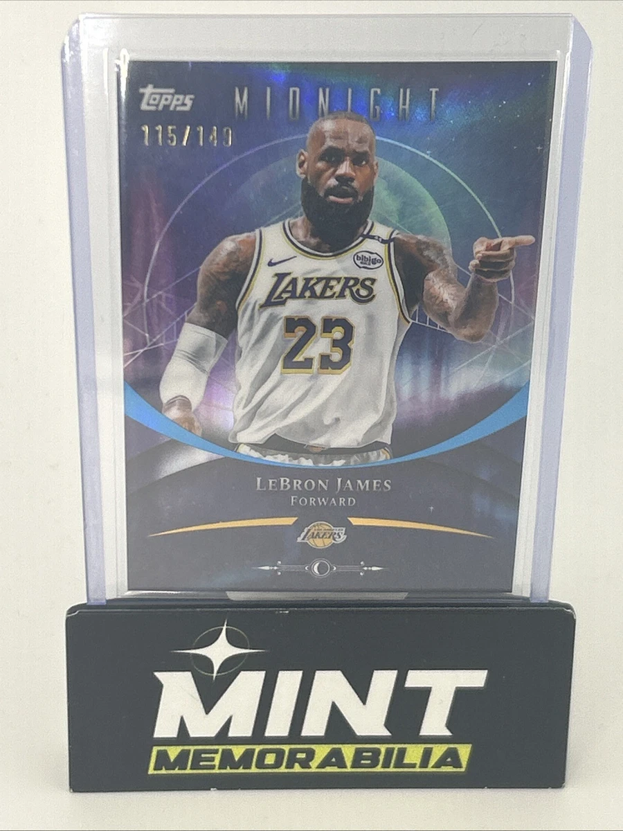Topps LeBron James Basketball Serial Numbered Sports Trading Cards