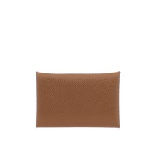 Hermès Wallet Gold Epsom Calfskin, Sophisticated Card Holder, 1000