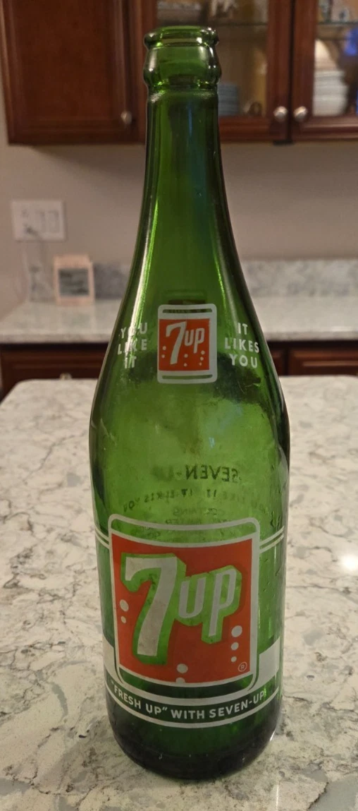 7up Bottle Indiana 7 Up Advertising for sale | eBay