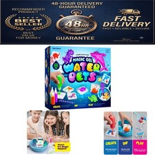 Magic Gel Water Pets Kit for Kids - Squishy Maker Set - Creative Craft