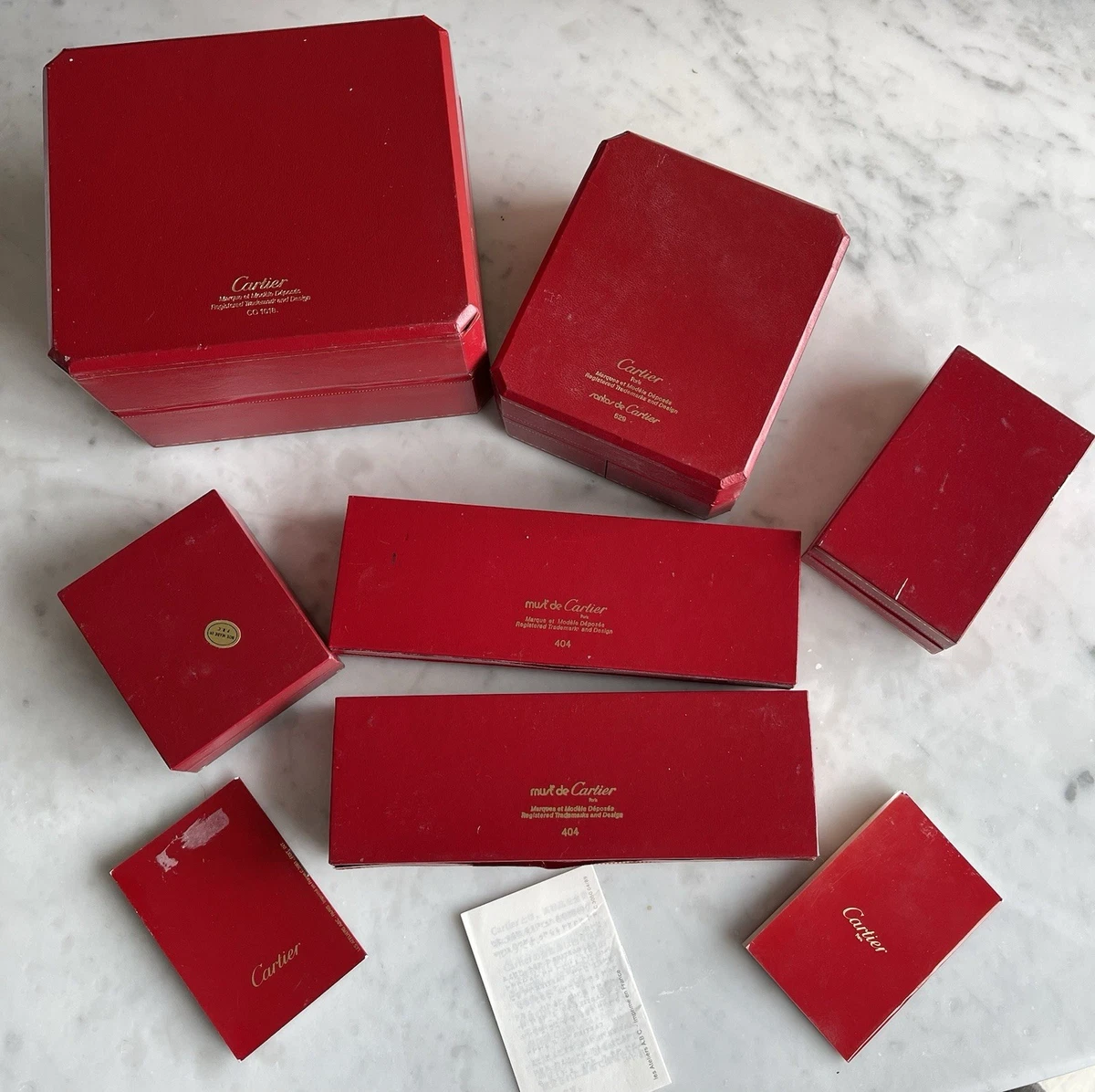 Cartier Watch Presentation Box (Multi)s for sale | eBay