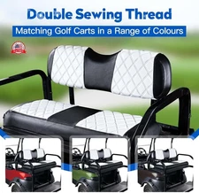Golf Cart Seat Covers Fit Club Car Precedent/DS/EZGO RXV/TXT/Yamaha Drive Afterm