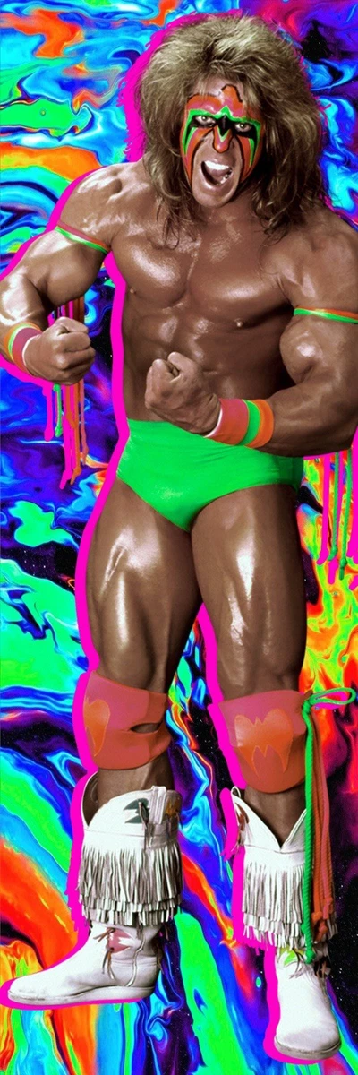 HWC Trading FR A4 Hulk Hogan & The Ultimate Warrior Gifts