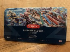 Derwent Inktense Blocks 36 Tin, Set of 36, 8m...