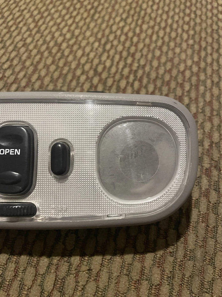 1997-2003 Ford Escort Gray Rear Overhead Center Dome Roof Light Gray 1158-224 - Image 2 of 4