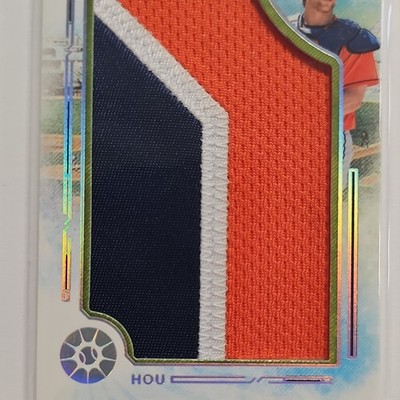Panini 2025 Boys of Summer Baseball Walker Janek Houston Patch 05/10 HOU
