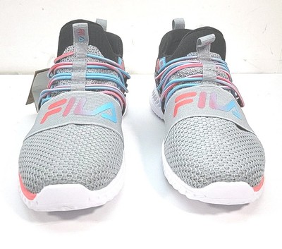 Fila Fantastiq 2 PS Girls Shoes Sneakers Size 3, Tennis Shoes Color: Pink / Gray