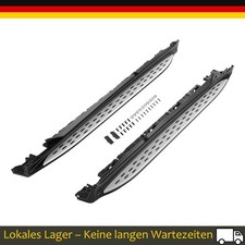 Trittbretter Flankenschutz Ersatz für Benz GLC Klasse X253 2015-2022 Alu 2tlg