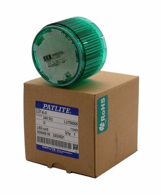 PATLITE LU7-E-G grün 70mm 24V DC IP65 Signalleuchte LED-Modul -unused/OVP- 