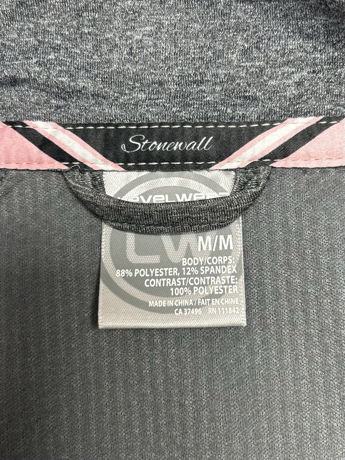 Levelwear Full Zip Performance Jacket, Gray Women… - image 3