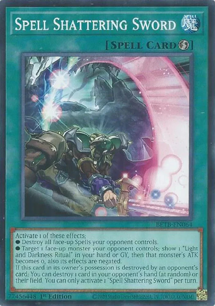 Shatter Spell Spell Shattering Sword BETB-EN064 Beyond the Brave | eBay Australia