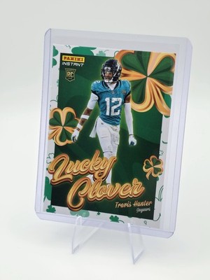 2025 Panini Instant TRAVIS HUNTER Lucky Clover Rookie Jaguars (RC