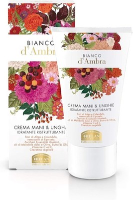 Helan Bianco d'Ambra Hand- und Nagelcreme 50 ml - Made in Italy