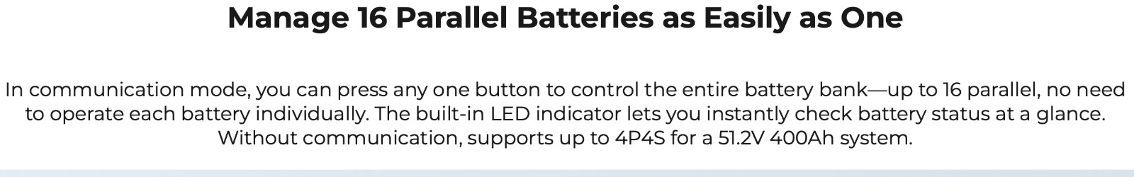 LiTime 12V 100Ah Smart ComFlex Battery with Bluetooth & Victron Communication
