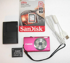 Canon PowerShot A2300 HD 16.0MP 5x Optical Zoom Pink Digital Camera