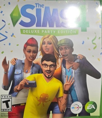 Sims 4: Deluxe Party Edition - Xbox One CIB
