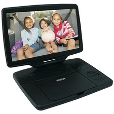 RCA Portable DVD Player 10" Display, Black - DRC98101S