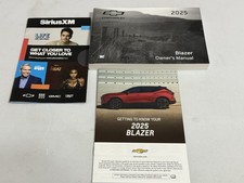 2025 Chevrolet BLAZER Factory Owners Manual S...