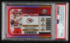 2024 Panini Contenders Optic First Class Ticket Patrick Mahomes II PSA 9 MINT