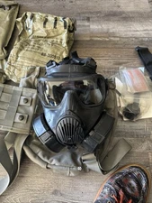 RARE NEW SEALED US Military MOPP CBRN Suit & MGI Mask Complete Kit w/ Filters