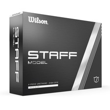 New Wilson Staff Model Golf Balls - White - 4-Piece Construction - 1 Dozen