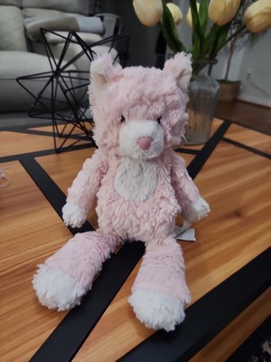 Mary Meyer Putty Nursery Stuffed Animal Soft Toy, 11-Inches, Pink Kitty