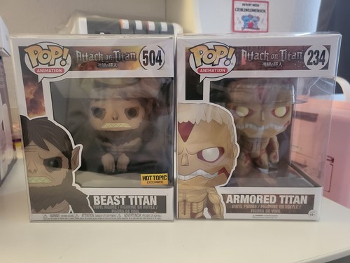 Funko Pop Attack On Titan Amored Titan Beast Titan