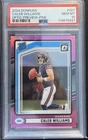 2024 Panini Donruss - Caleb Williams #327 Optic Preview Pink Prizm PSA 10