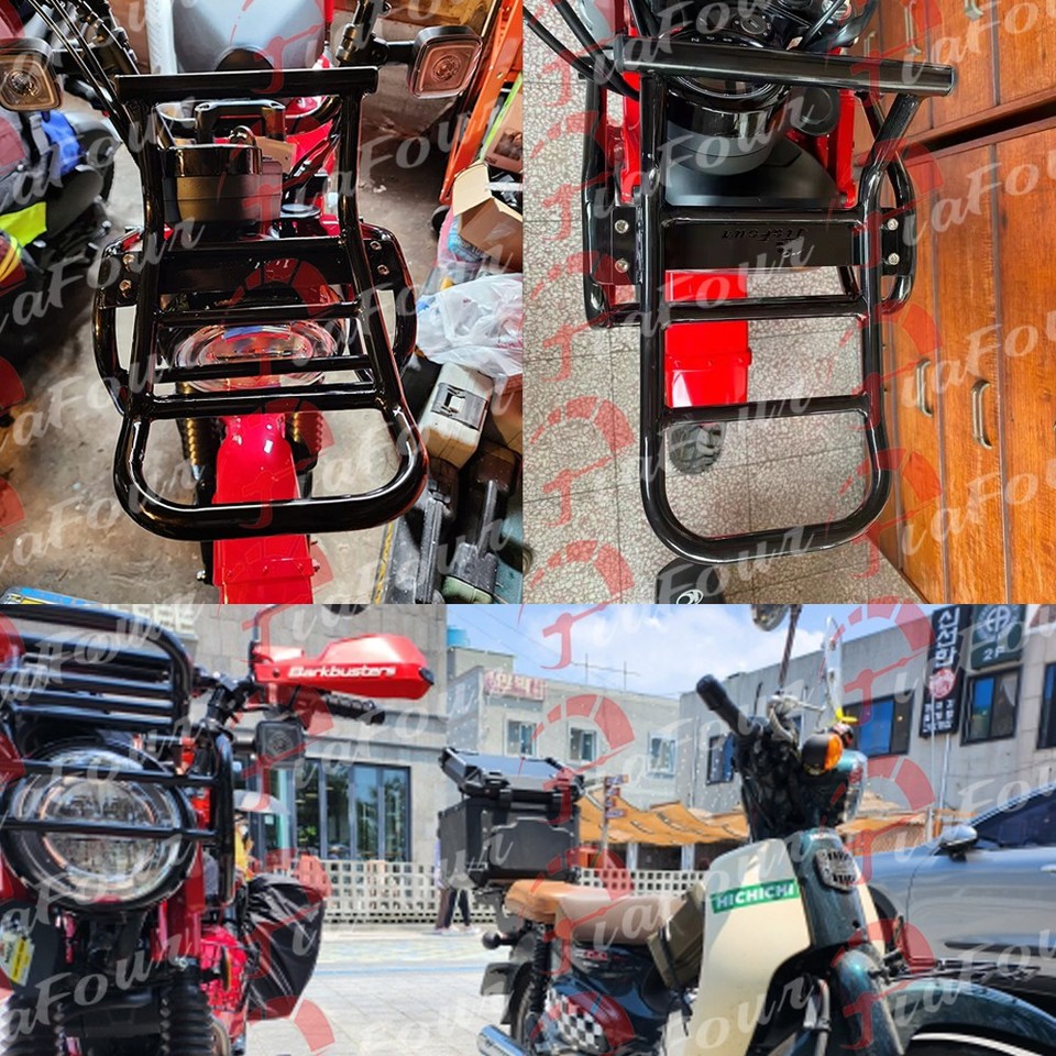 For CT125 Hunter Cub Trail 125 Luggage Rack Front Rack Suitcase Carrier ...