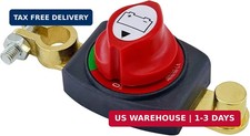 Top Post Battery Disconnect Switch 12V - 48V, Marine Battery Switch Disconnect P