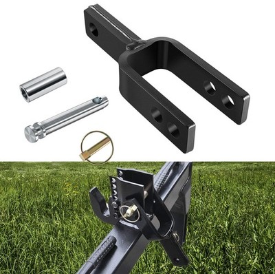 Category 1 Versatile Quick Hitch Adapter Sleeve Link Bracket Tractor Attachment