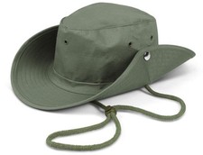 Original Outdoor Safari Dschungel Buschhut „Australian“ Schlapphut UV-Schutz 50+