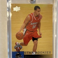 2009-10 Upper Deck Star Rookies Stephen Curry #234 NBA Rookie Warriors Card. rookie card picture