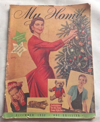 My Home Magazine: December 1952 Christmas