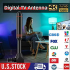 Digital TV Antenna Indoor HDTV Amplified Signal Booster 4K HD 1080P NEW