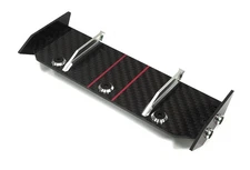 Carbon Fiber Rear Aero Wing Kit for Traxxas 1/10 Rustler 2WD 3721