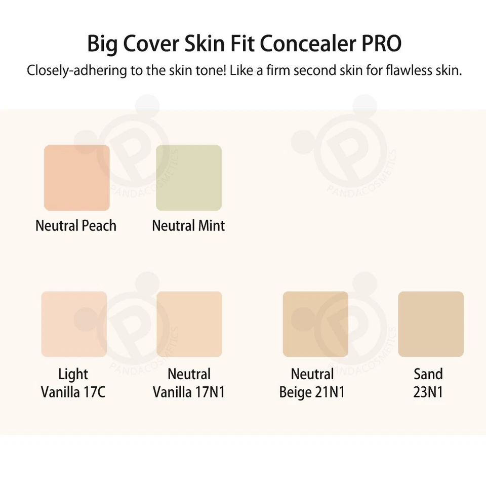 [ETUDE] Big Cover Skin Fit Concealer - Image 2 of 2