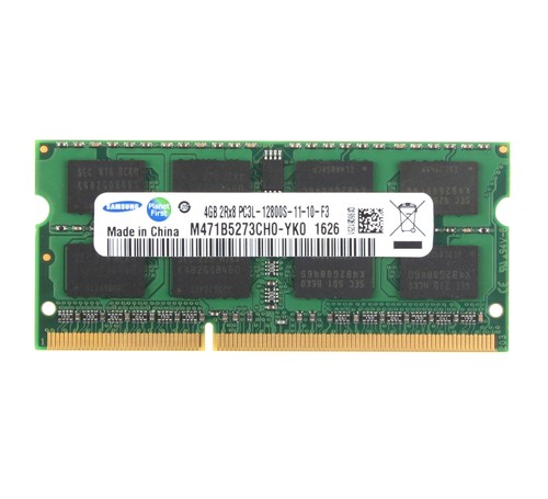10pcs Samsung 4GB 2RX8 DDR3L 1600MHz PC3L-12800S 204PIN 1.35V SODIMM Laptop RAM - Picture 2 of 6