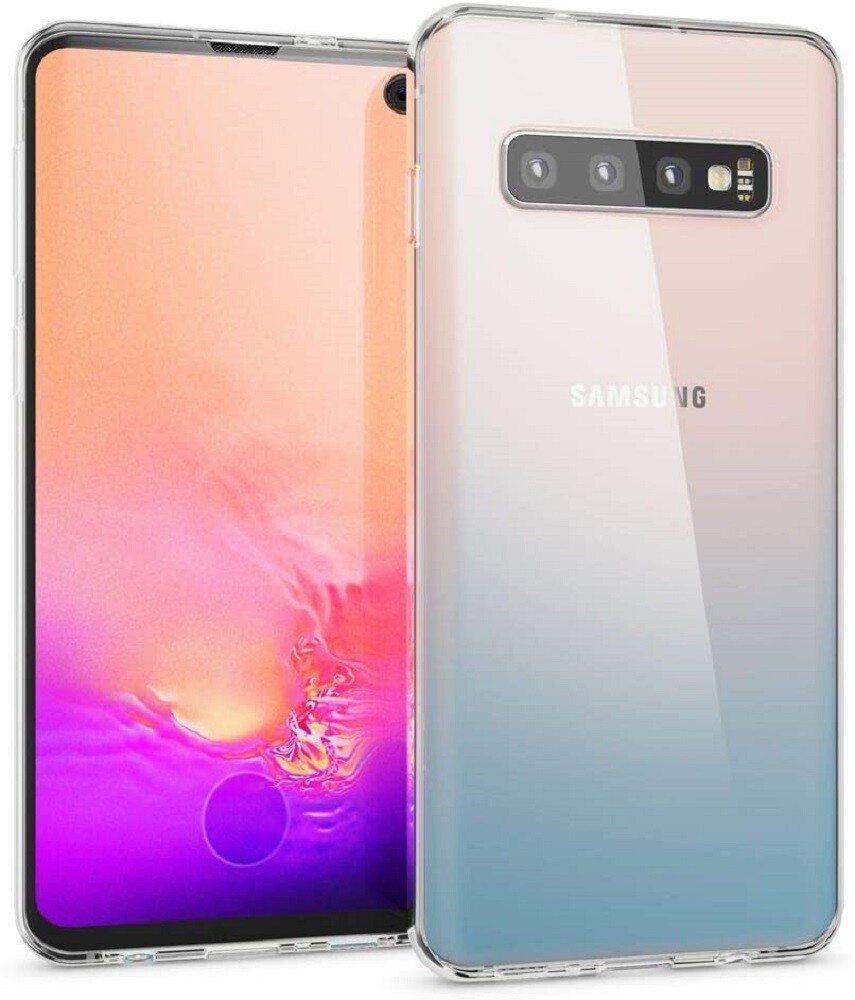 Full Cover Für Samsung Galaxy S10 Silikon TPU 360 Transparent Hülle Touch ID