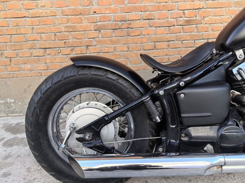 Schwarzer hintere Kotflügel Platte Für YAMAHA DRAGSTAR 400 650 XVS400 XVS650 - Bild 6 von 8