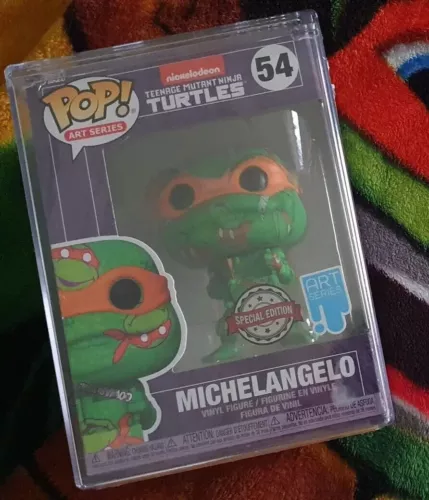 Funko Pop #54 Michelangelo TMNT Teenage Mutant Ninja Turtles Art Series SPECIAL
