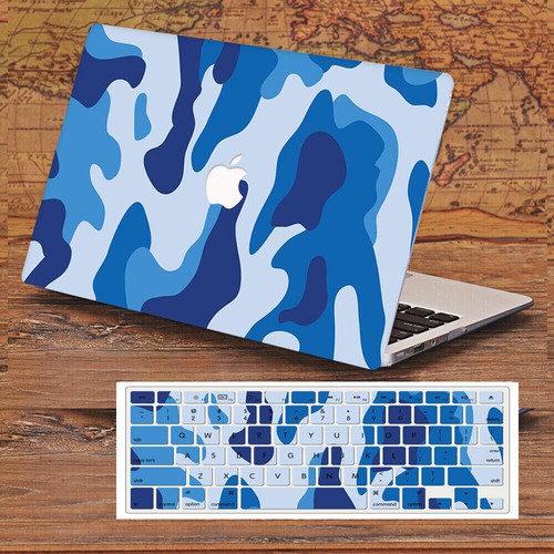 Camouflage Case Shell/Keyboard Cover For Macbook M3 Air 13 15 Pro 16 14 in 2024 - Picture 4 of 17