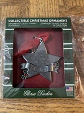 Gloria Duchin Collectible Christmas Ornament