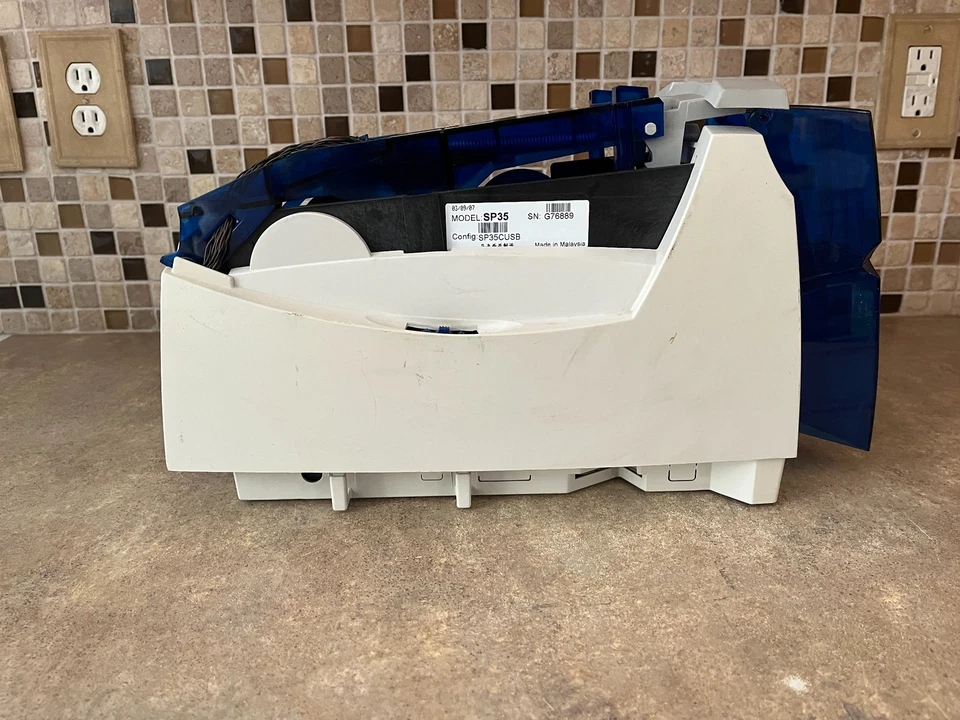 DATACARD SP35 THERMAL TRANSFER FULL COLOR ONE-SIDED ID CARD PRINTER Z1-30 - Image 3 of 4