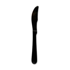 Buttermesser aus Horn, 22cm, Pianolack