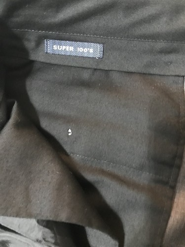 Austin Reed 34 x 30 Super 100's Wool Pleated Cuffed Pants - Picture 3 of 4