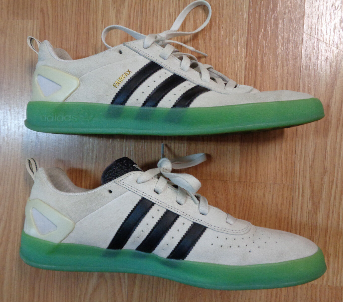 Adidas Palace Pro Fairfax Size 12 Shoes Skateboard White