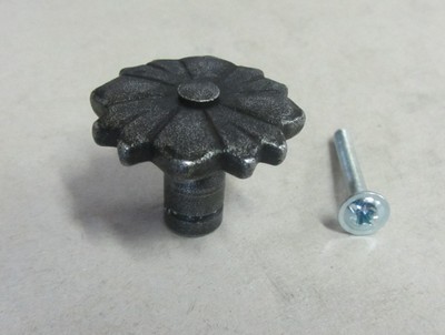 Pomello pomolo x mobili armadi cassetti misura ø 50mm in metallo latta verniciat